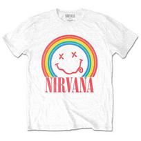 Nirvana Rainbow Grunge Face T-shirt XXL
