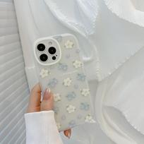 Small Fresh Flower 14 for iphone16pro max iPhone Case 15 Bow X/XR Set 13/12 17promax