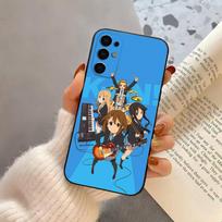 K-K-ON Music girls Phone Case For Samsung S25,S24,S21,S22,S23,S30,Ultra,S20,Plus,Fe,Lite,Note,10,Black Cover Samsung S24