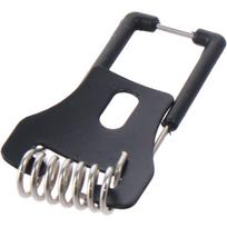10pcs Cold-rolled Steel Downlight Spring Bracket Black Silver Panel Lamp Spring Clip 45mm 15mm Lamp Circlip Mounting Bracket 01