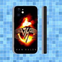 V-Van Halen 5150 Phone Case For iPhone 17,16,15,14,13,12,11,Pro,Max,Plus,Air,X,XS,XR,SE,8,7,Mini,Soft Black Case iPhone12PRO