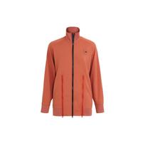 Adidas X Stella McCartney Solid Color Zip Collar Casual Truck Jacket Women Jacket Orange HR9174 XS