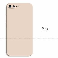 For iPhone 8 Plus Case For Apple iPhone 8 Plus Cover Original Shockproof Liquid Silicone TPU Phone Back Cover For iPhone 8 Plus For iPhone 8 Plus rožinė