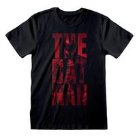Batman T Shirt Jumbo Text  Official Black New 4XL