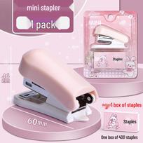 Mini Children's Stapler for Students - Compact School Supplies Book Binder