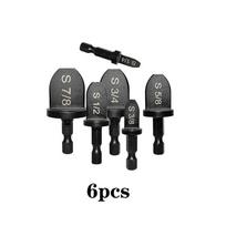 Repairing Set Air Conditioner Copper Tube Expander Swaging Tool Manual Pipe Swage Tool Drill Bit Copper Tubing Tool Bit