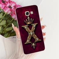Clear For Samsung A5 2017 A520F A520K Cover For Samsung Galaxy A5 2017 Case Luxury Crown A-Z Letters 2D Flat Pattern Soft Casing Samsung A5 2017