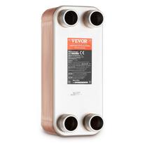 30 Plate Heat Exchanger 4*1-1/4  MNPT Ports 5 x 12  Brazed 316L St. Steel
