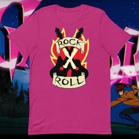 Marvel X-Men '97 Gambit Rock X Roll Marškinėliai S įvairiaspalvis