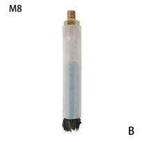Weld Seam Cleaner Carbon Fiber Brush Welding Equipment Maintenance Up To 160 C Temperature Long Brackets For TIG Welding M10