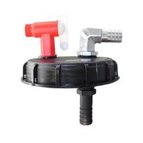 Robust Plastic Cap for IBC Tonne Tanks DN150 Size Dual Port Design Supports Simultaneous Filling and Venting Operations