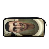 Cartoon Skibidi Toilet Backpack Pencil Case Large Capacity Schoolbag Bag Travel Style C Satchel gray