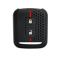 Automobilio rakto silikoninis dėklas Fob guminis dangtelis Nissan Micra K12 Note Navara Qashqai J10 Primera Almera Sunny X-Trail