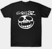 The Gorillaz Short Sleeve  Mens Unisex S-3XL Black Fan ArtL Unisex T-Shirt M