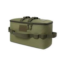 Camping Storage Bag, Large Capacity Gas Stove Container, Carrying Bag, Picnic Bag, Kitchenware Organizer Travel Accessories žalia