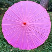 Šilkinis Audinys Šokių Rekvizitas Skėtis Cosplay Hanfu Aliejaus Popieriaus Skėtis Šokių Spektaklis rožinė