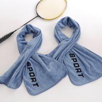 Microfiber Quick-Dry Sports Towel for Yoga, Running, and Gym 30*110 cm mėlyna