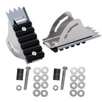 Solid Aluminum Ladder Anti Slip Pads Secure Stabilizer Blocks Quick Install Ladder Foot Pads For Construction Home Use 1