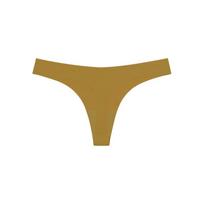 Traceless ice silk thong low waist sexy temptation briefs Yu T pants plus sports underwear foreign trade S tamsiai geltona spalva