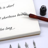 10PCS smooth writing contact italic calligraphy nibs  English calligraphy creation Calligraphy Nib B5