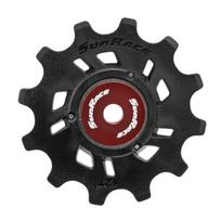 Galinio pavarų perjungėjo ratukas SunRace SP857 12T, metalas, juoda sp.