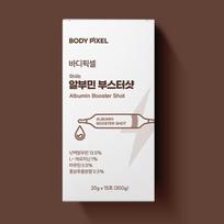 Body Pixel Drinkable Albumin Booster Shot (20g x 15 packets) 40,500mg 8 pieces (20g*120EA)