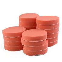 20pcs 125mm 5 Inch Orange Flat Sponge Polishing Buffing Pads For Car Waxing Cleaning Auto Polisher Buffer Accessories Tool China Mainland