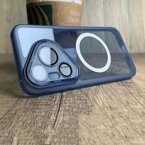 For Huawei Pura 80 Ultra 80 Pro Plus MagSafe Camera Protection Film Cover For Pura 70 Pro Soft Silicone Clear Shockproof Bumper For Pura 80 mėlyna