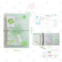 Mini Hand Account Book Portable Hand Ledger Stationery Loose-leaf Notebook  School Style 3