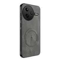 For Xiaomi Redmi K80 Vintage Business Phone Case Cover Sheepskin Leather Magnetic Case Redmi K90 Wireless Case Redmi K80 Pro Redmi K90