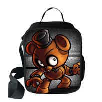 Nights Five At Freddys Insulated Lunch Bag Waterproof Picnic Bag Kids Food Box B