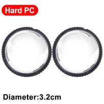 2 vnt./komplektas HD objektyvo apsaugos dangtelis Insta360 X4 Air priekinei ir galinei kamerai Apsauginiai grūdinto stiklo/PC objektyvo dangteliai Insta360 X4 Air for Insta360 X4 Air