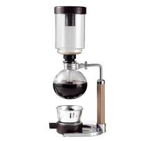 Vintažinis vakuuminis kavos virimo aparatas 3/5 puodelio kavos puodas Filtruojamas sifoninis kavos aparatas Draugams Black-3 Cups