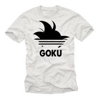 Goku Hair T-shirt Mens Boys Roshi Manga Anime Ball Death Gift Z Hentai XXL