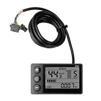 36V/48V/64V 30A Sine Wave Brushless Motor Controller 750-1500W for E-Bike with LCD Display, Quiet & Powerful black