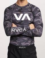 RVCA Banglenčių kostiumas Vyriškas ilgomis rankovėmis maudymosi kostiumas Lauko apsauga nuo saulės drabužiai Profesionali banglenčių apranga Greitai džiūstanti apranga Lauko tamprės XS