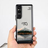 For Sony Xperia 1 V VI VII VIII Xperia 5 V Xperia 10 V VI VII  Great Snow Mountain  Hard Clear Phone Case / Shockproof Sony Cover Sony Xperia 1 V