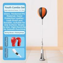 Agility Training Boxing Punching Bag Standing Muay Thai Bag  Fitness Endurance Youth