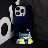 C-Cyberpunk Cool E-Edgerunners Phone Case For iPhone 16,15,14,13,12,11,8,7,Pro,Max,Plus,Mini,XS,SE Anti Fall Black Matte Hard iPhone14