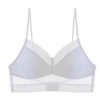 Women's Seamless Backless Bra Low Back Lightly Lined T-shirt Bras Comfort Lifting Mesh Bralette Everyday Lingerie S-3XL S balta
