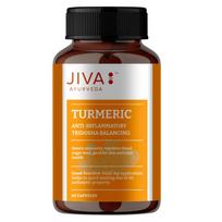 Turmeric Capsules | Curcuma longa | Classical Ayurvedic Single-Herb Capsules | Jiva Pack = 60 Cap