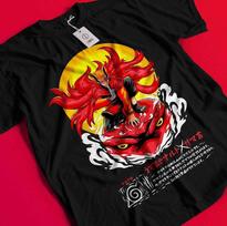 Naruto Tshirt Itachi T-Shirt Jiraya Shirt Madara Kakashi Hinata Kurama Sasuke AA87 2XL