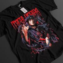 Naruto Shirt Itachi Uchiha Tshirt Sasuke T-Shirt Orochiru Anime Pain Unisex Tee 2XL