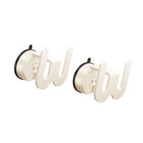 Sturdy Suction Cup Slipper Holder Simple Install Suction Cup Slipper Rack Elegant Shoes Stand for Bathroom Spaces B2