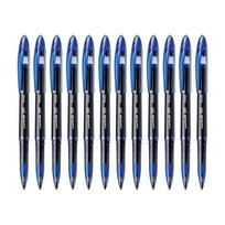 UNI-BALL Air Roller Ball Pen Set 0.5mm Blue Ink Smooth Writing Pack of 1 x 12 ball pen  High-Quality Stationery