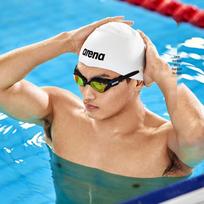 Arena Cobra Pioneer Racing Anti-Fog Swim Goggles white