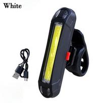 Bicycle Light for Road Bike Ultra Bright Light LED Rear Lamp USB Rechargeable Lamp Bike Tail Light balta