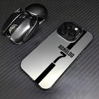 CR7 Ronaldo Case for iPhone 17 16 15 14 13 12 11 Pro/ Max/Plus Anti-fall and Shock Protection Rear Cover For iPhone 16 sidabras