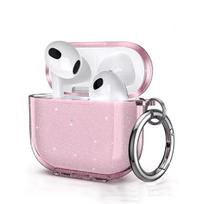 For Airpods Pro/Pro2/3/4 Case Earphone Accessories Wireless Bluetooth Headset Cover Bling Glitter Soft With Cleaner Kit for airpods 1 2