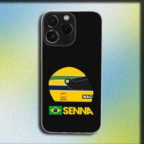 A-Ayrton Senna Phone Case For iPhone 16,15,14,13,12,11 Plus,Pro,Max,XR,XS,Plus,SE,Mini Transparent Soft Cover iPhone12PROMAX